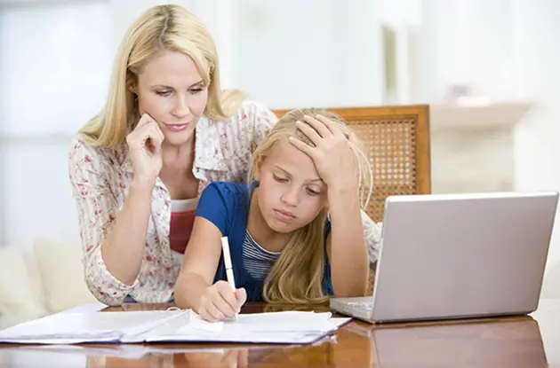 More Parents Are Helping Kids With Their Homework