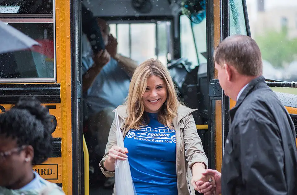 Jenna Bush Hager Discusses School Bus Safety and Being a Mom in New York City