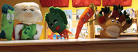 Commander Cauliflower puppet show, Flushing