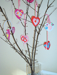 Valentine's Day Heart Tree, Valentine's crafts