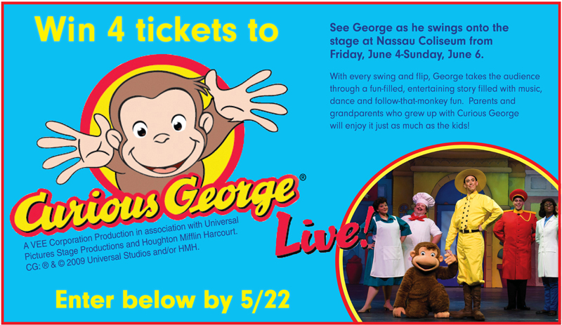 Curious George Live! at Nassau Coliseum