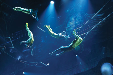 Cirque du Soleil presents Zarkana at Radio City Music Hall in New York City