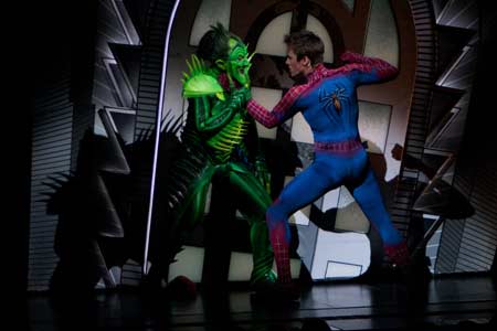 Spider-Man Turn Off the Dark on Broadway in NYC