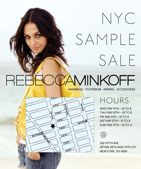 Rebecca Minkoff Sample Sale