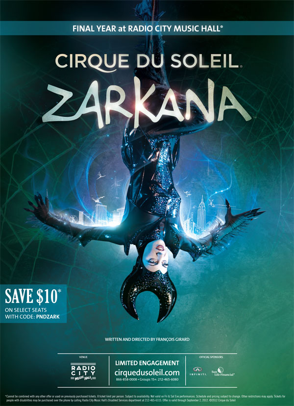 Zarkana coupon