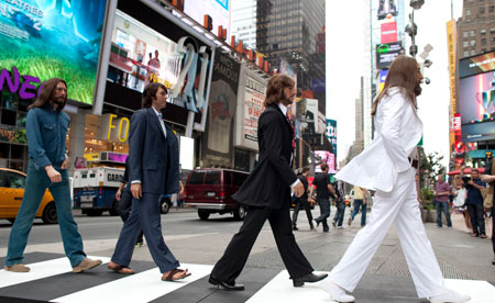 Beatles at Madame Tussauds New York