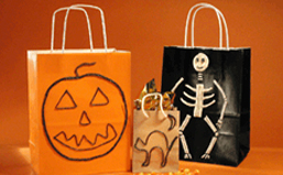 Wikki Stix Halloween bags