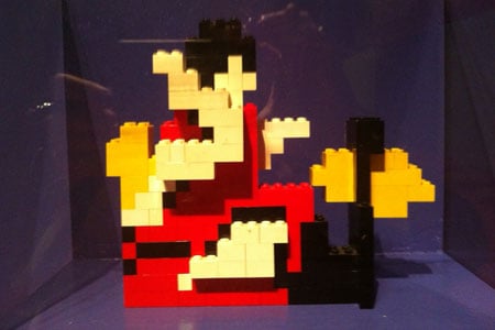 Legos from the White Stripes' "Fell in Love With a Girl" video