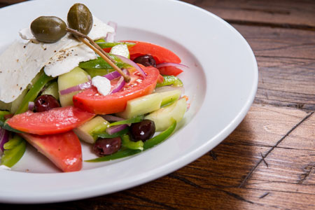 Cafe Bari Soho's Greek Salad