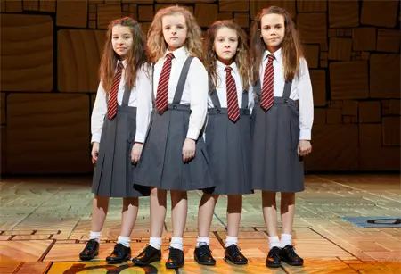 Bailey Ryon, Milly Shapiro, Sophia Gennusa, and Oona Laurence