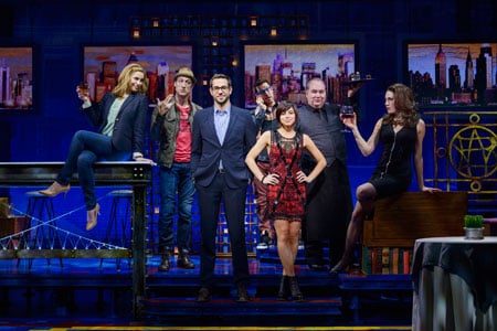 The cast of First Date on Broadway