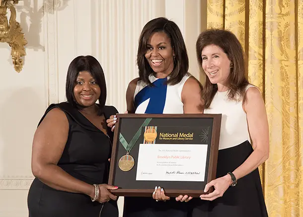 Brooklyn Public Library Named a Recipient of Nation’s Highest Museum and Library Honor