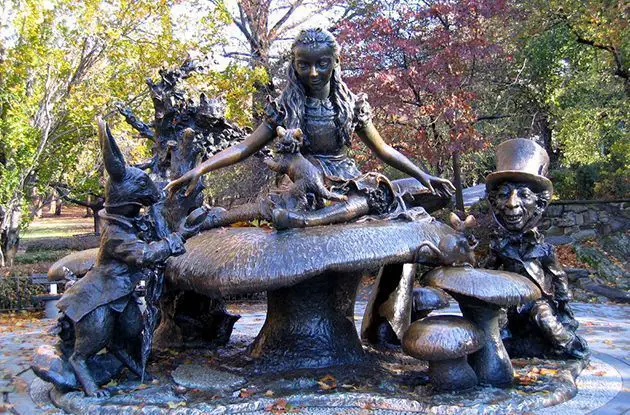 Hans Christian Andersen Statue in Central Park