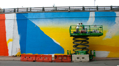 DUMBO Walls Brings Art Beneath the BQE