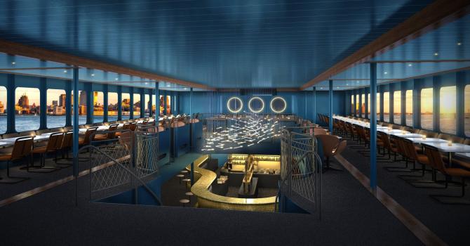 NYC's Newest Cruises: Fish Bar at North River Landing