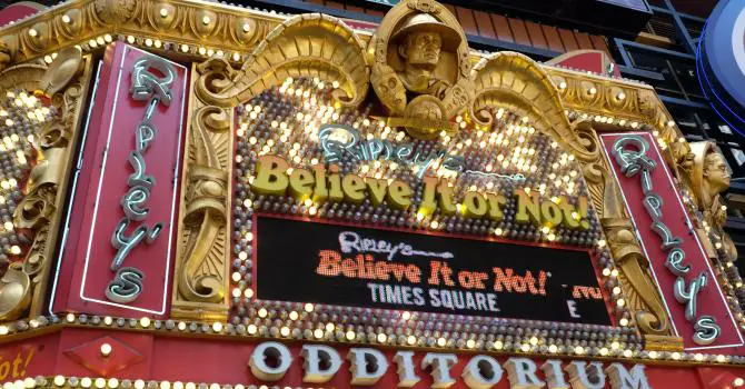 What to See at Ripley’s Believe It or Not! Times Square