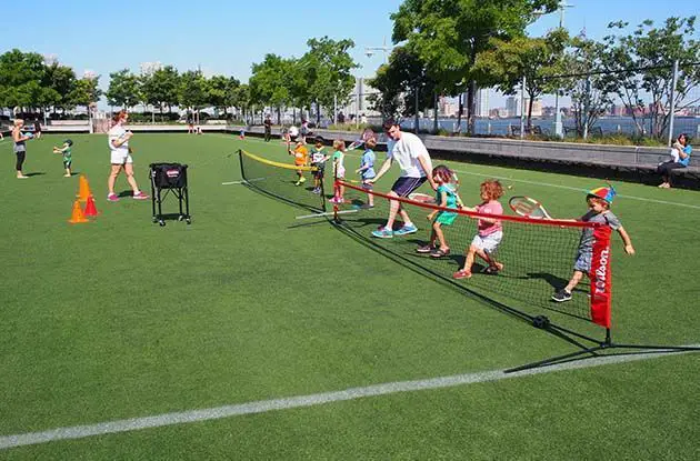 fitness center offers tennis lessons for children in park slope |  NYMetroParents