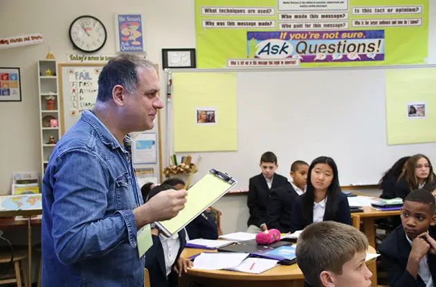 Director of and Actors from 'I Learn America' Visit Buckley Country Day School