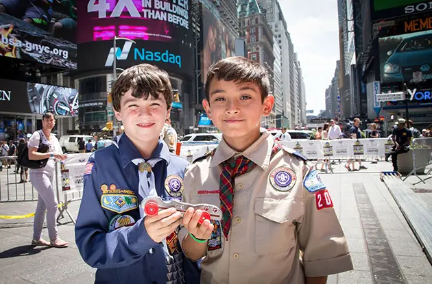 Boy Scouts to Host 4th Annual World Championship Pinewood Derby in Times Square