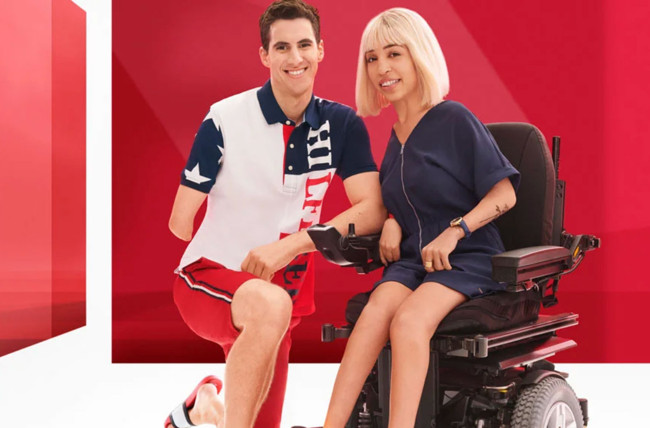 tommy hilfiger wheelchair clothing