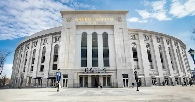 A day at Yankee Stadium, The Bronx, New York