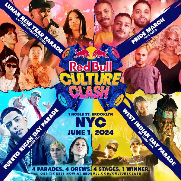 Red Bull Culture Clash at 1 Noble Street