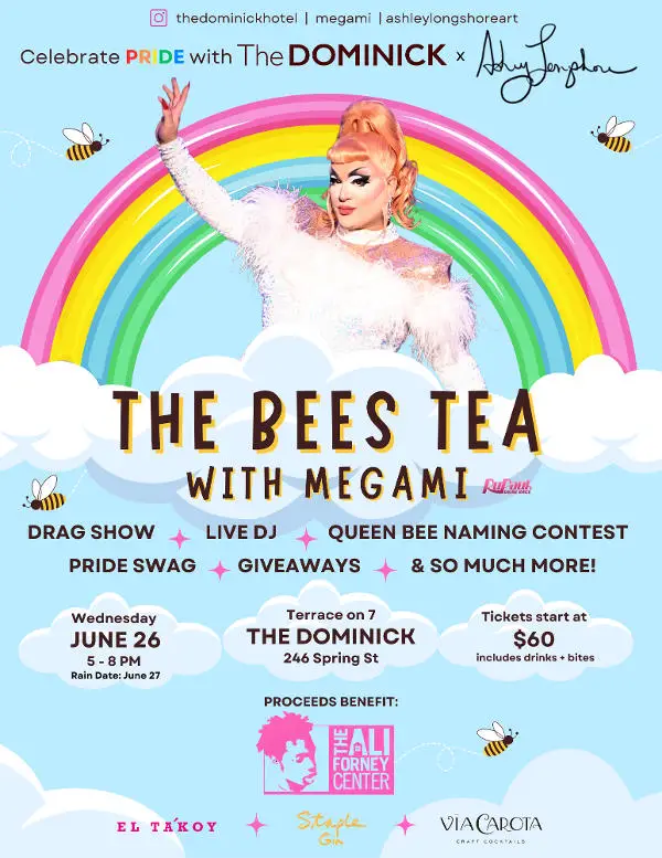 THE BEE'S TEA with MEGAMI at The Dominick Hotel
