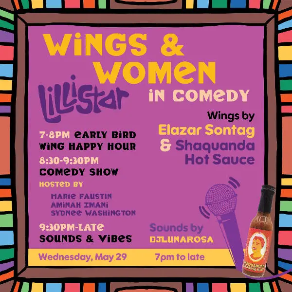Wings & Women in Comedy at LilliStar