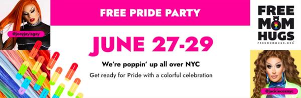Sally Beauty's Pride Parties at Astor Place Plaza