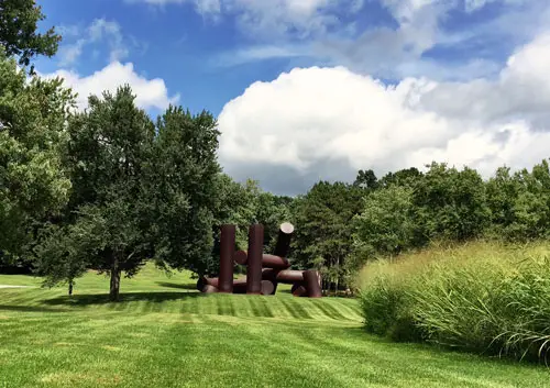 The amazing view at Storm King Art Center