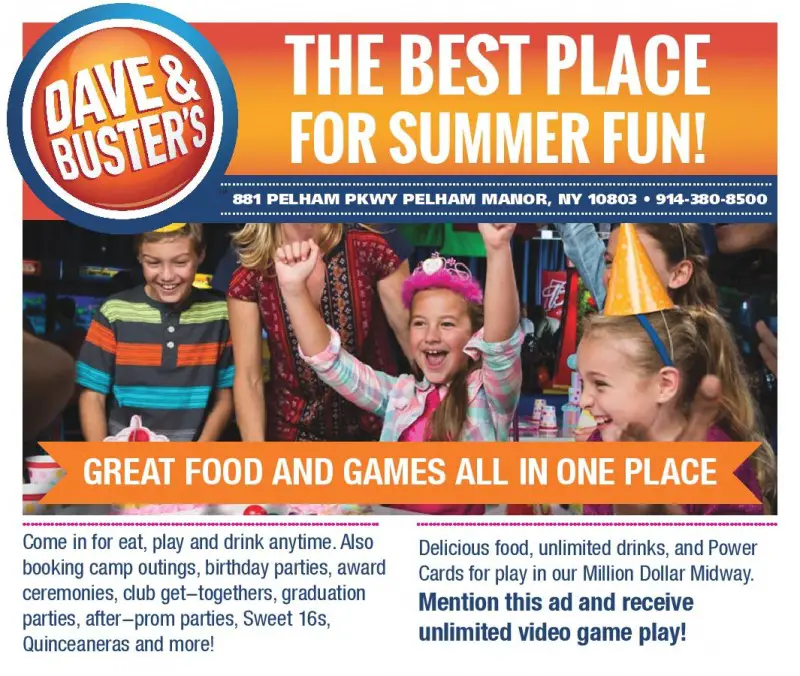 Dave & Buster's Kicks Off Summer Campaign with 5 FREE Games