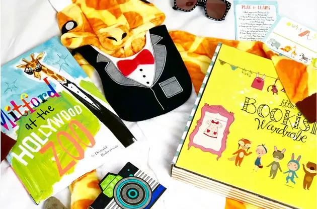 Little Bookish Wardrobe subscription box for kids