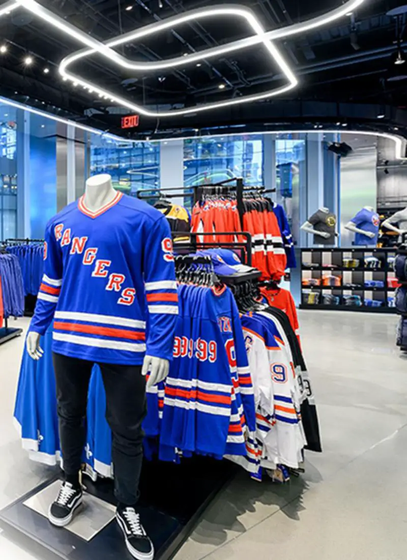 Gear up at the NHL flagship store in Manhattan