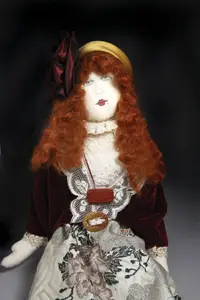 doll by Barbara Soloff Levy. Photo by George Potanovic, Jr.
