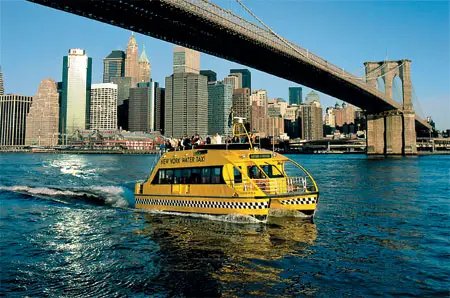 New York Water Taxi in NYC offers a Statue of Liberty Express