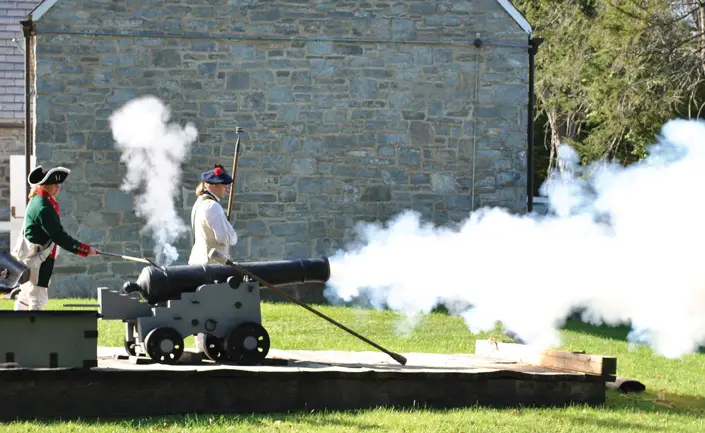 Stony Point Battlefield cannon
