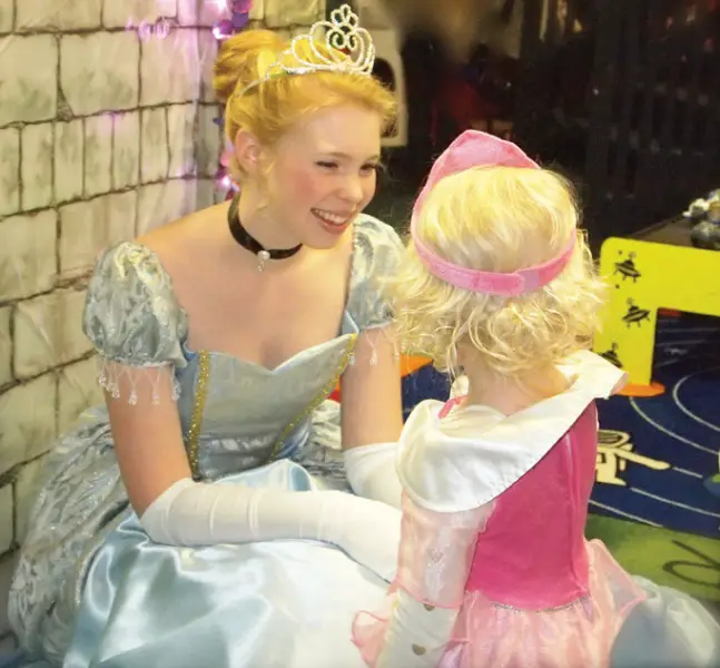 Cinderella at Princess Ball