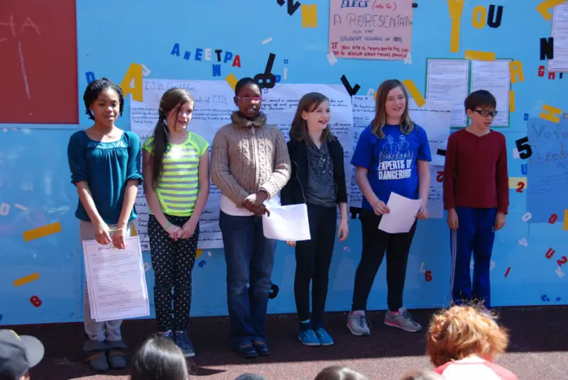 students at international school of brooklyn