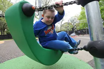 Child Plays at Let All The Children Play playground