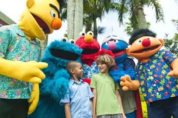 sesame street at beaches ocho rios