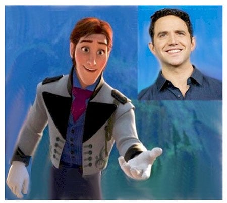 Prince Hans in Disney's Animated feature, Frozen Santino Fontana To Step  Into Hello, Dolly! On Broadway - Times Square Chronicles